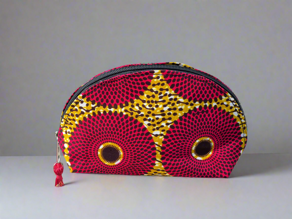 Ankara Makeup Bag