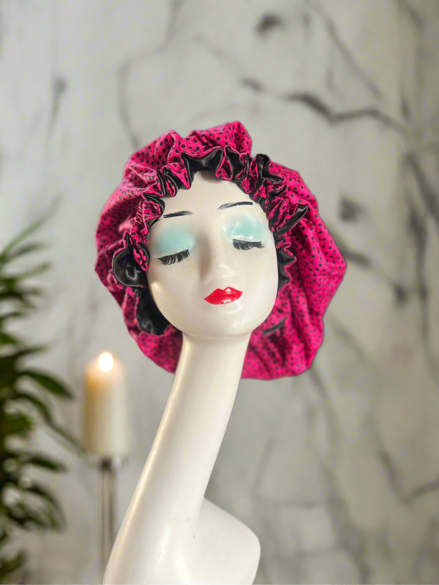 Ankara Satin Lined Bonnet
