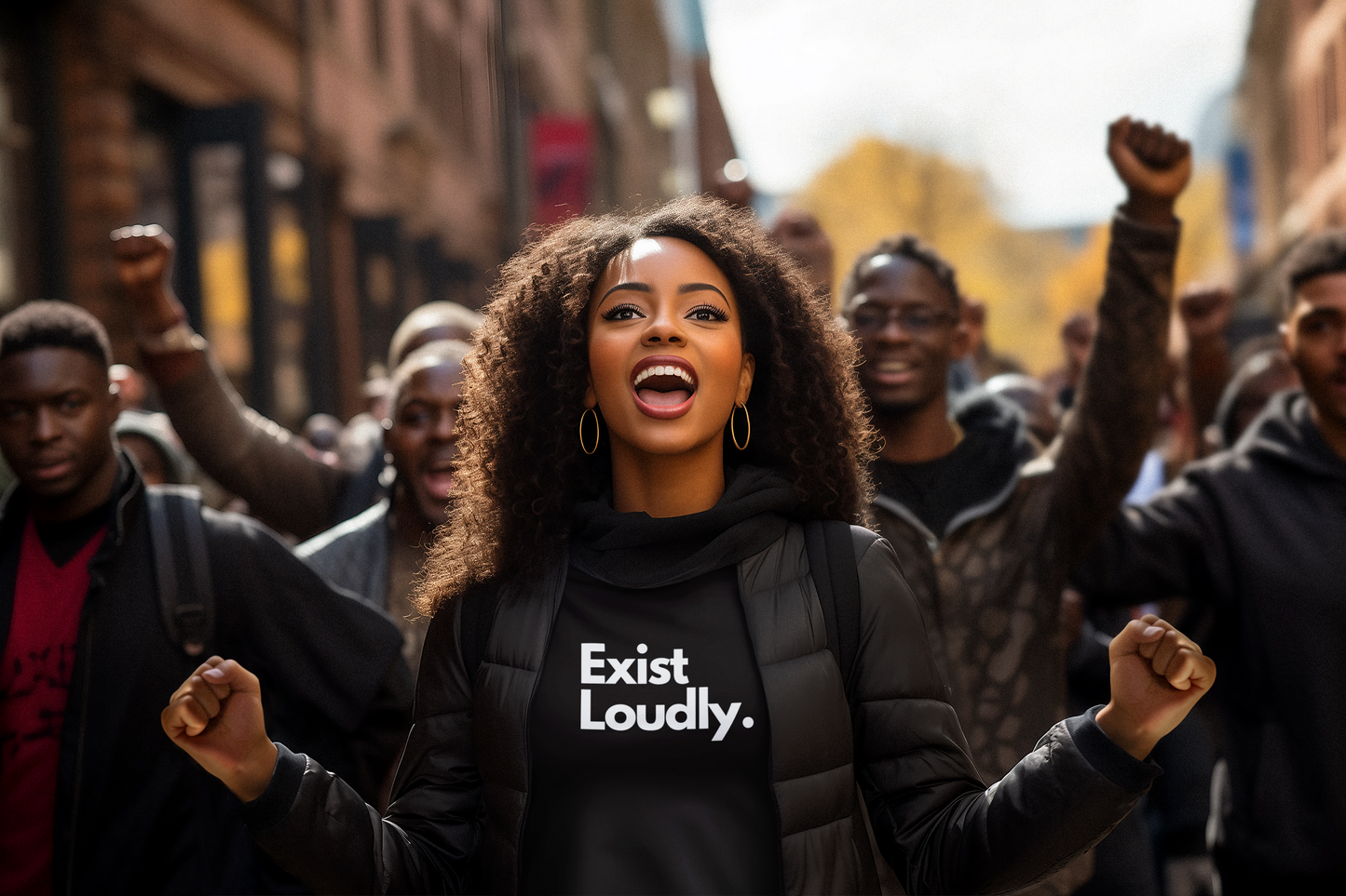 Exist Loudly. (Unisex)