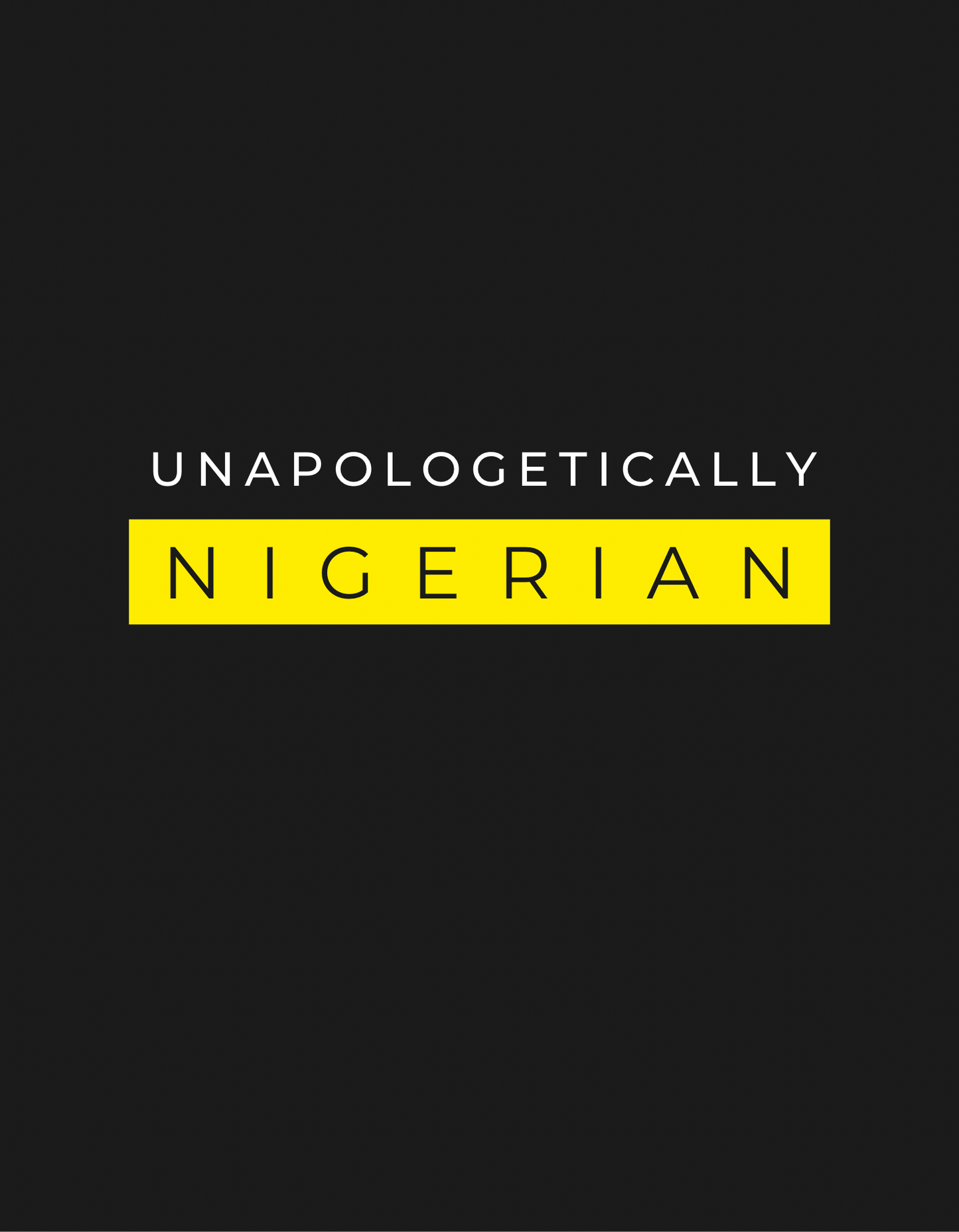 Unapologetic Expressions (Unisex)