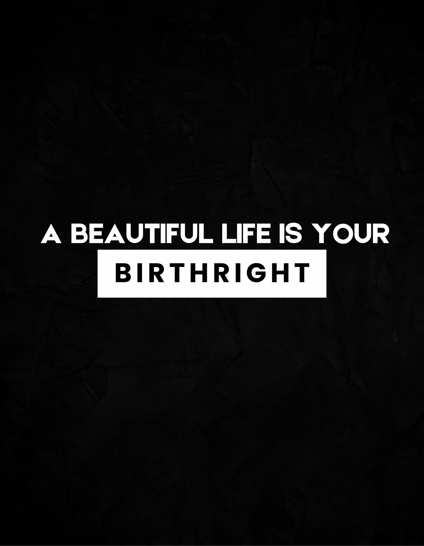 Beautiful Life (Unisex)