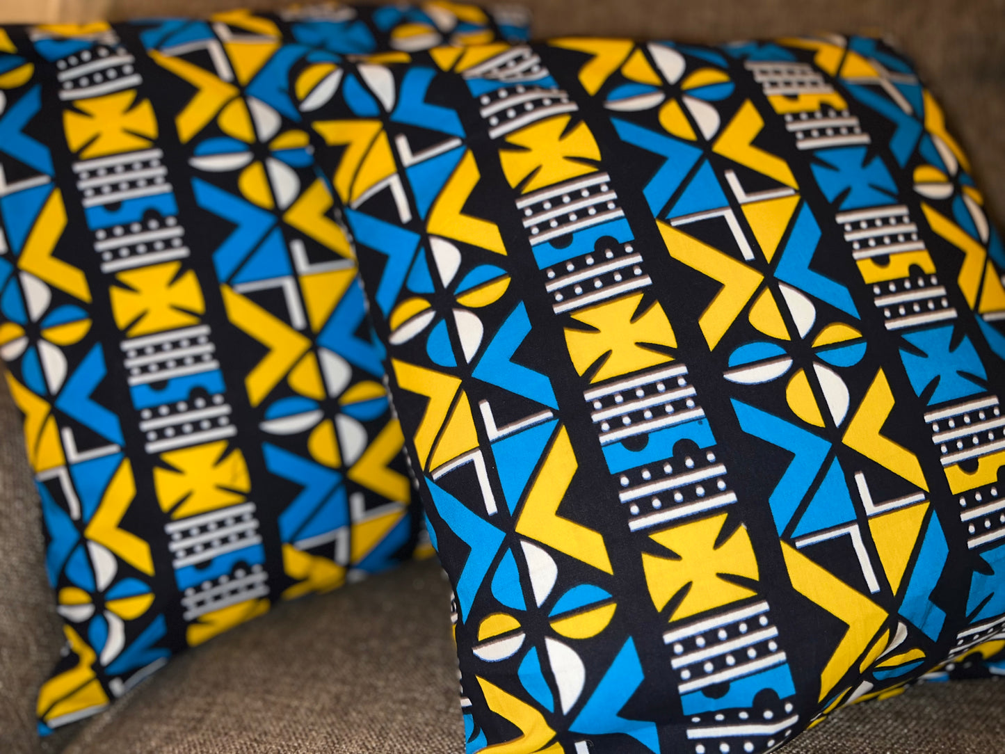 Ankara Accent Pillow Set