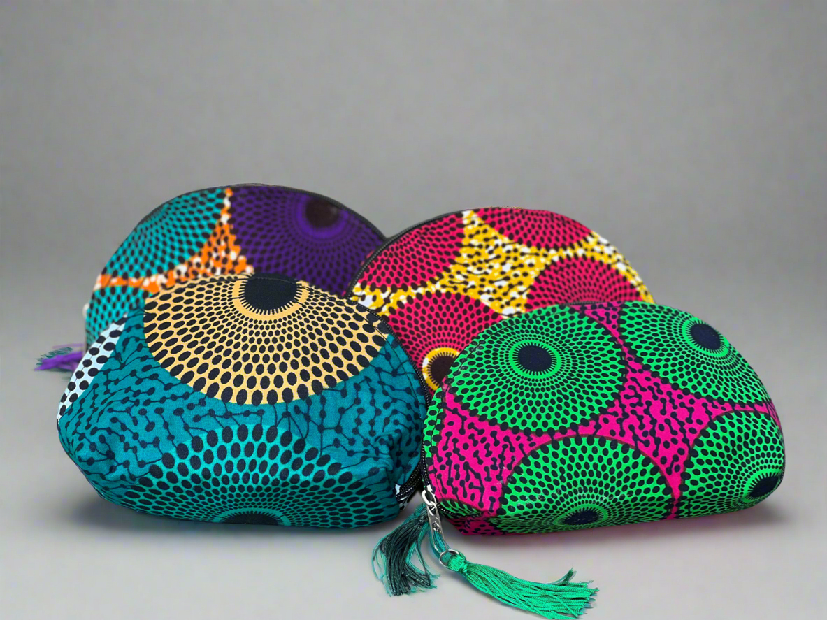 Ankara Makeup Bag