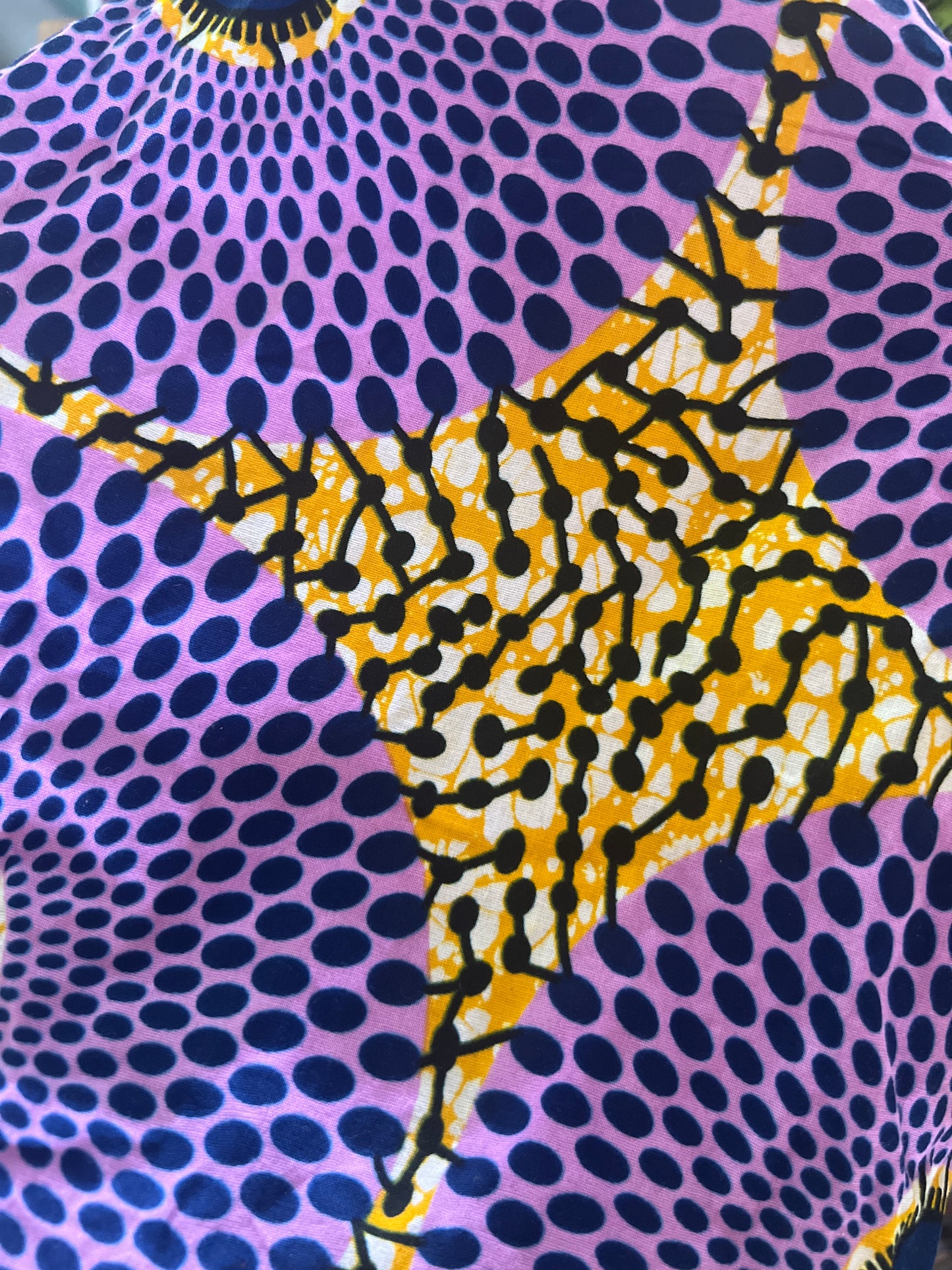 Ankara Satin Lined Bonnet