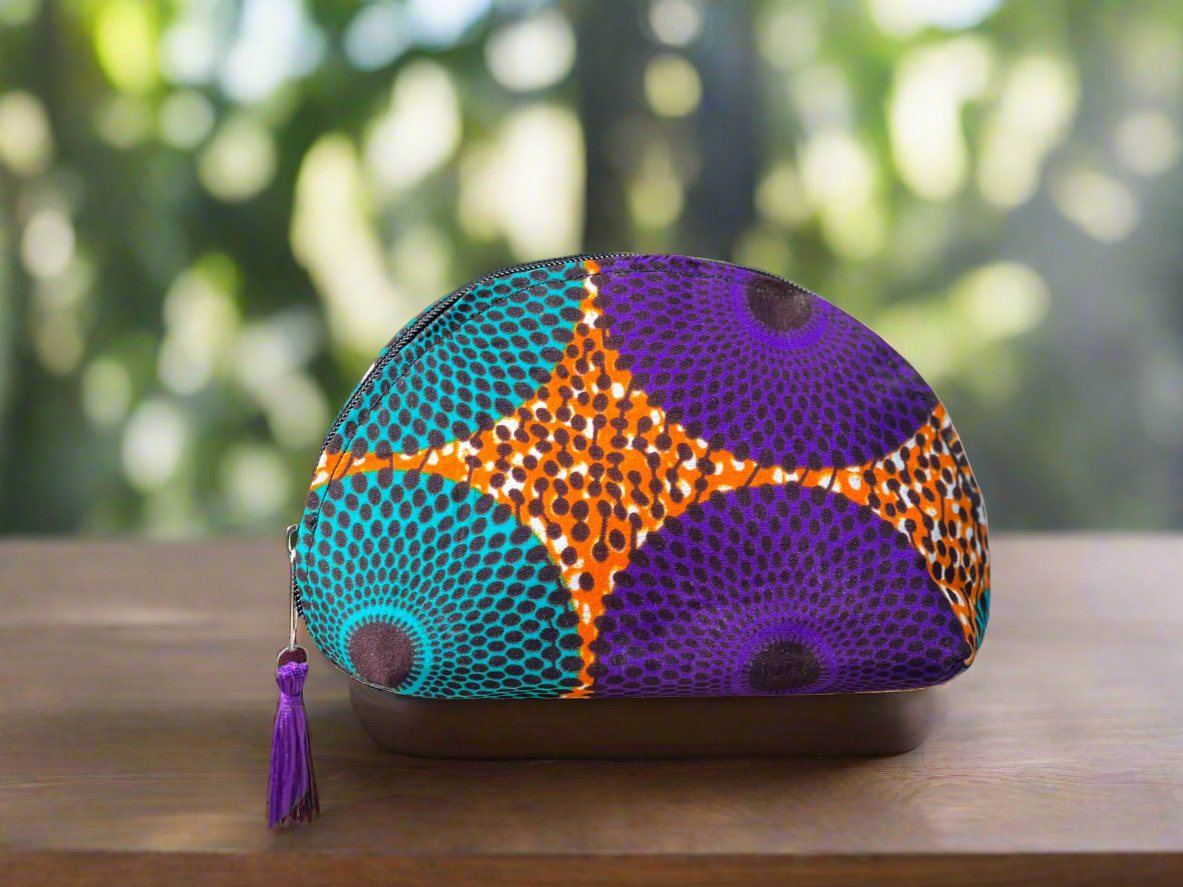 Ankara Makeup Bag