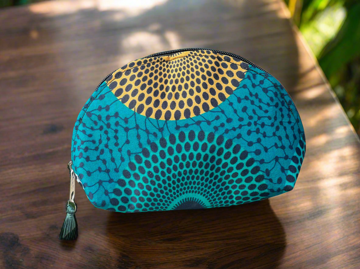 Ankara Makeup Bag