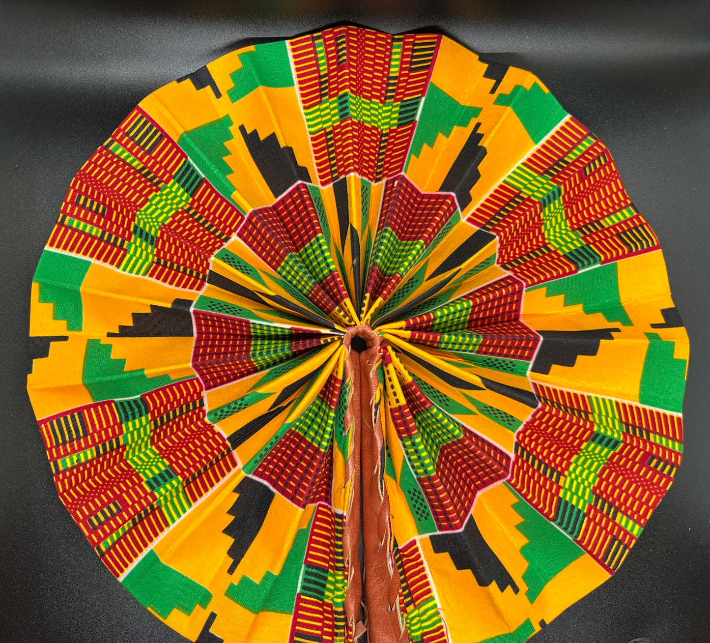 African Fabric Fan